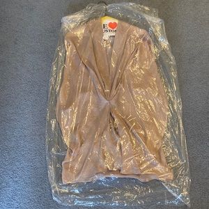 ZOA metallic tank blouse size L